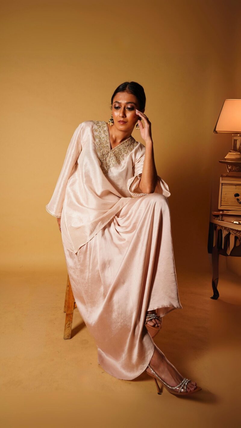 Drape skirt and top