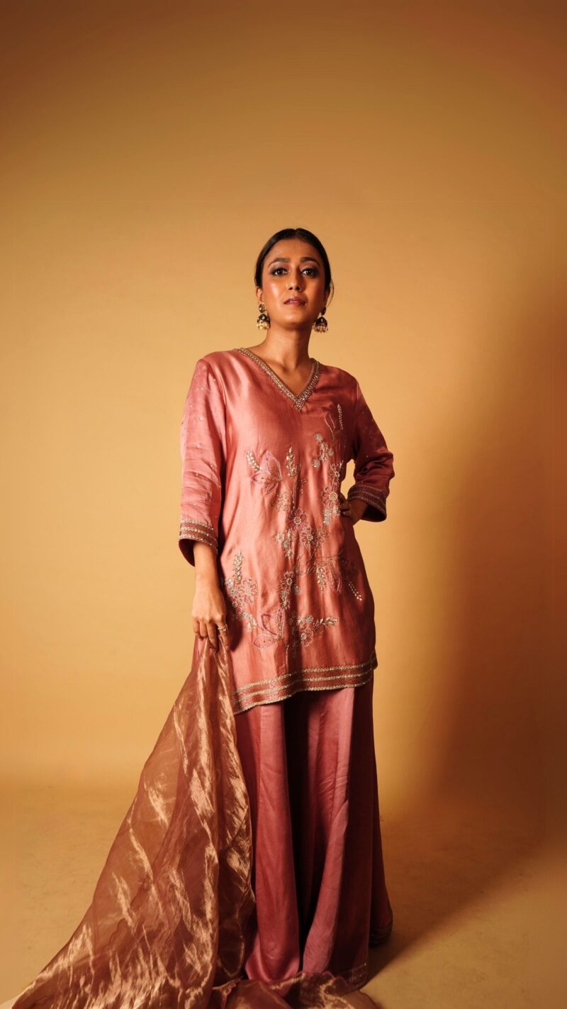 Short blossom kurta set - Image 2