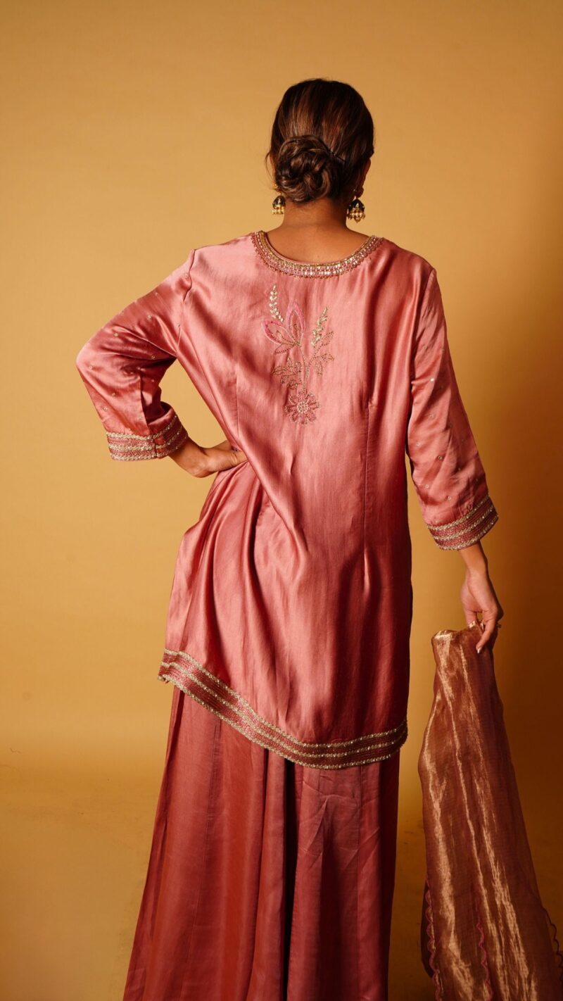 Short blossom kurta set - Image 4