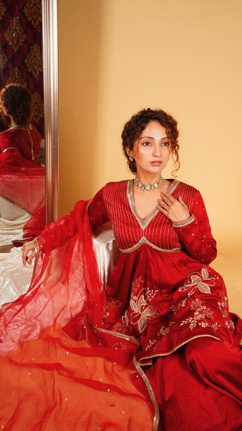 Peplum Anarkali
