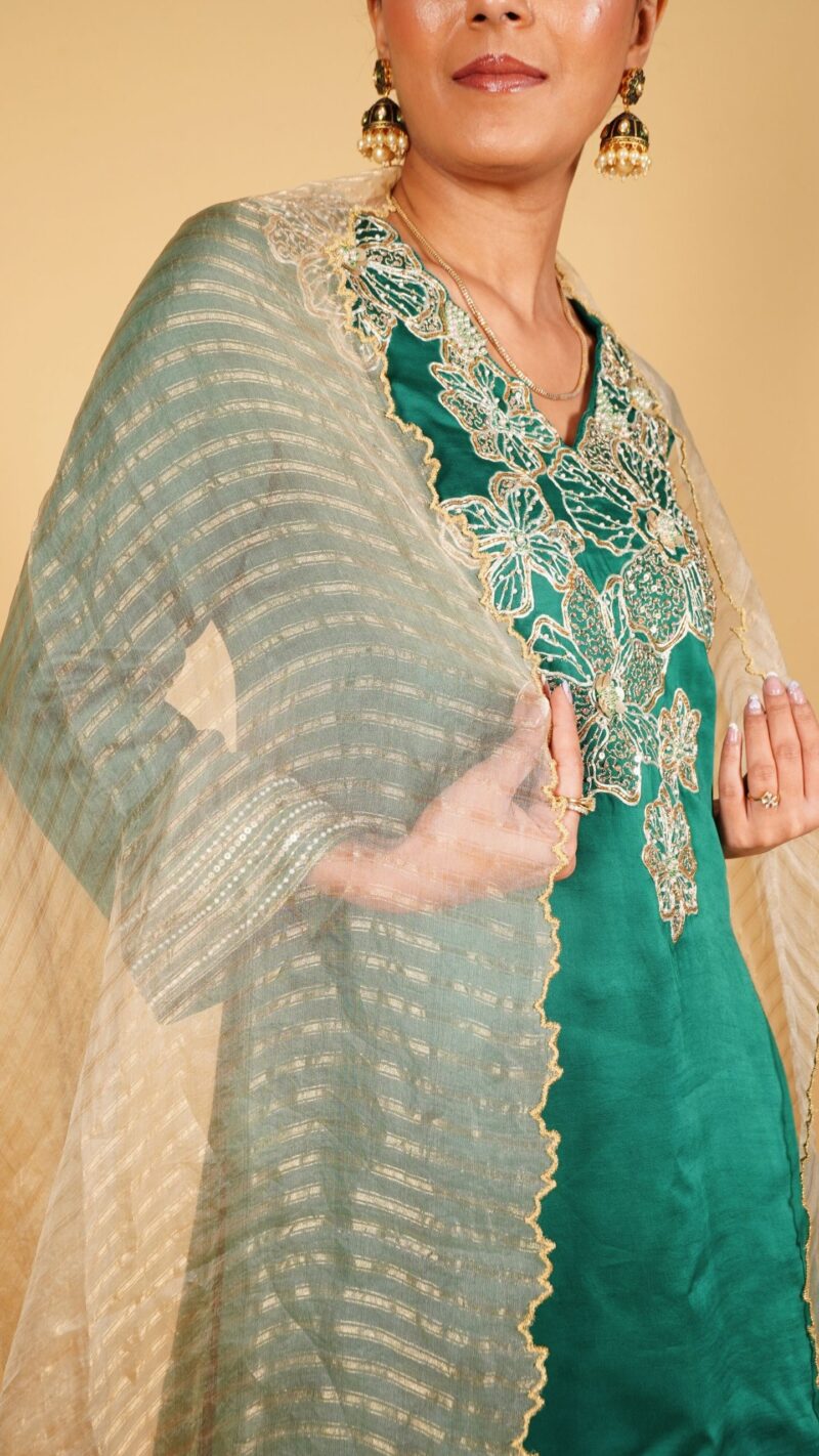 Dori kurti creasing sharara - Image 5