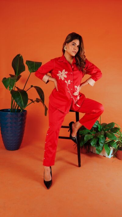 Giza Trouser (Red)