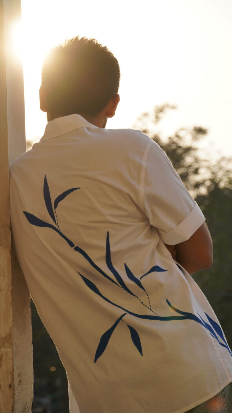 Blue stem shirt - Image 2